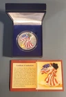 2000 American Eagle Silver Coin Full Color BU $1 Dollar Box & COA Uncirculated