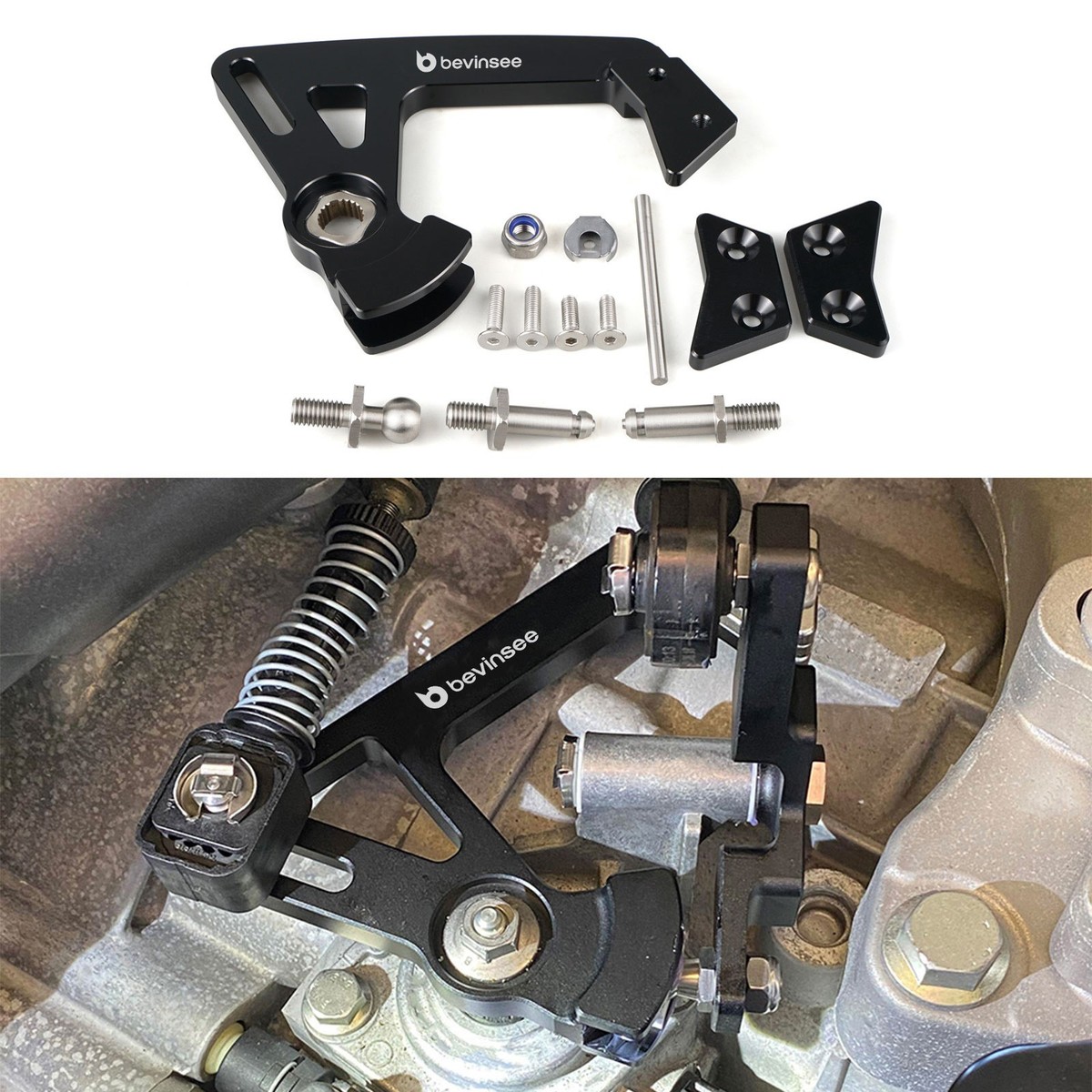 Adjustable Short Shifter Arm 6 Speed For VW MK6 MK7 MK7.5 MK8 For