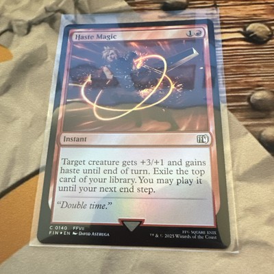 MTG Haste Magic Final Fantasy Foil #0140 | eBay