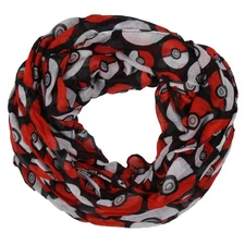 Pokemon Pokeball Infinity Viscose Scarf