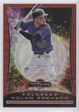 2020 Panini Chronicles Titan Ruby Wave 16/199 Nolan Arenado #15 06ri