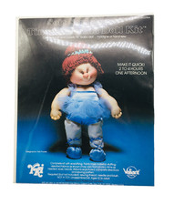 Tina Ballerina Valiant Craft 16" Soft Sculpture Doll Kit 857 New Sealed Vintage