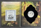 2023 Lady Germania 5 Mark. 1 oz .9999 Proof Silver Assay w/COA — photo 2