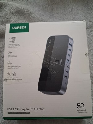 UGREEN 2-in 7-Out USB 3.0 Switch Model: CM835