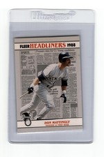 1988 Fleer #1 Don Mattingly Headliners