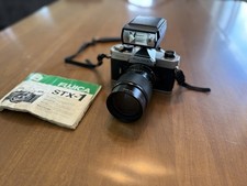 Fujica STX-1 35mm Film Camera with Lense and Manual