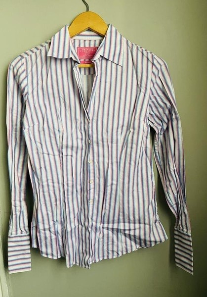 Women Charles Tyrwhitt Shirt White L
