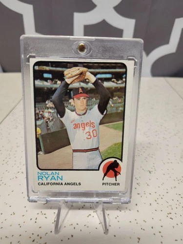 1973 Topps Nolan Ryan#220-California Angels HOF Legend Vintage Baseball Card🐐🔥