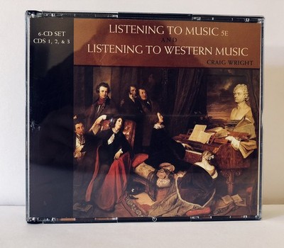6-CD SET FOR WRIGHTS LISTENING TO MUSIC, 5TH AND LISTENING TO WESTE... Craig Wri