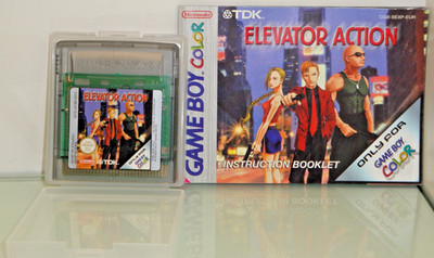 2000 * Nintendo Gameboy Color * Elevator Action * Modul + Spiel-Anleitung