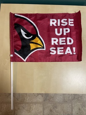 Arizona Cardinals RISE UP RED SEA flag