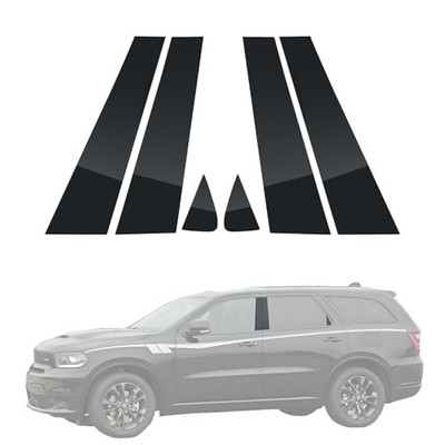 Door Window Trim for Dodge Durango 2011-2020, Glossy 2011-2020 Dodge Durango