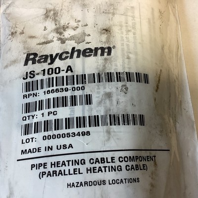 RAYCHEM JS-100-A Pipe Heating Cable Component (LPW62E)