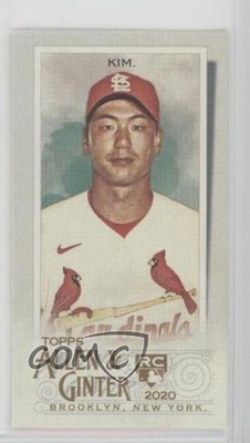 2020 Topps Allen & Ginter's Mini Gold Kwang-Hyun Kim #158 Rookie RC 0t2