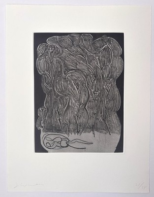 TERRY WINTERS Original Hand Signed and Numbered Etching 1992 (Ed 75)