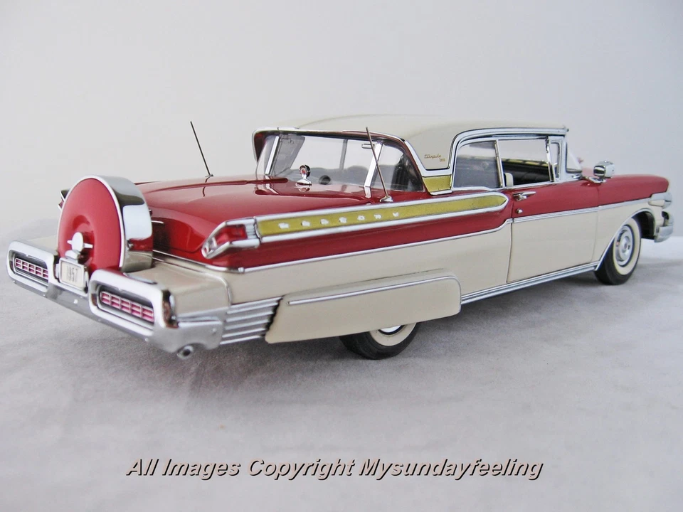 1957 MERCURY TURNPIKE CRUISER - THE DANBURY MINT - SCALE 1:24 - Immagine 4 di 4
