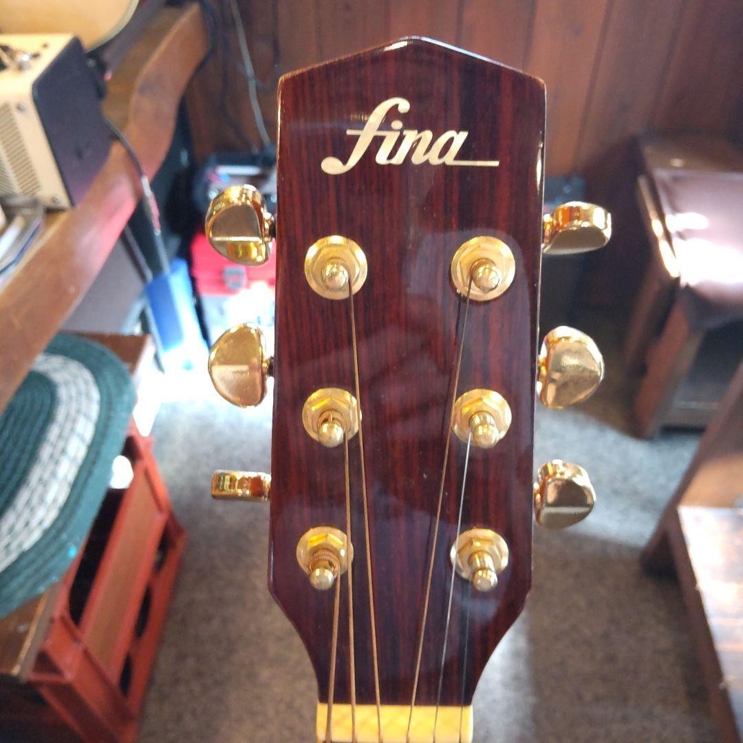 Acoustic Guitar Fina FAW-800 Dreadnought Sunburst Top Veneer with