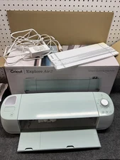 Cricut Explore Air 2 Die Cutting Machine Light Blue Used