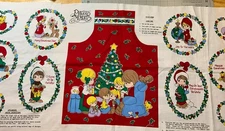 Precious Moments Kids Size Holiday Apron and Appliques Spectrix