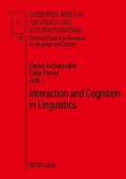 Interaction And Cognition In Linguistics Carlos Inchaurralde