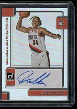 2022-23 Donruss #SS-JWL Jabari Walker Signature Series AU Auto Trail Blazers