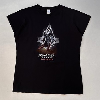 Assassins Creed Syndicate Ubisoft Gaming Promo Graphic T Shirt NWOT Women s XL