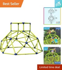 Monkey Bars Climbing Tower - Fun Indoor/Outdoor Dome for Kids 3-8