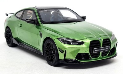 GTSpirit 1/18 BMW M4 Competition G82 M Performance Green 2021 Resin Model Car