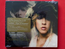Stevie Nicks Crystal Visions Very Best of CD 16 Track + DVD 13 Videos New Sealed