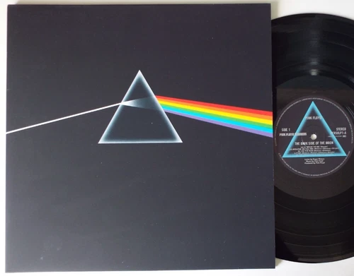 PINK FLOYD - DARK SIDE OF THE MOON. LP 50TH ANNIVERSARY PFR50LP1 + 4 INSERTS