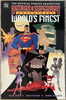Batman and Superman Adventures World's Finest 1997 DC Timm Dini Harley Joker VG