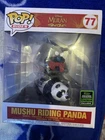 Funko Pop! Rides Disney Mulan #77 Mushu Riding Panda Funko Spring Con Excl