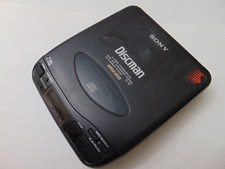 Vintage 1991 Sony Discman D-33 Portable CD Player Mega Bass Tested Works Great