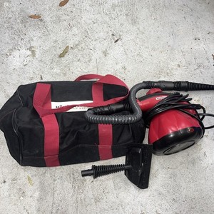 Scunci Steamer SS1000 Hand Held Steam Cleaner w/ Attachments & Carry Bag