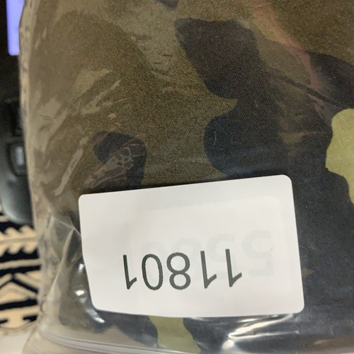 Gore-Tex USA Military Issue BIVY Sleeping Bag Cover Woodland Camo Zip Snap Sack - Picture 10 of 11