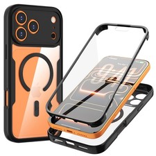 For iPhone 17 18 16 Pro Max Case Shockproof Heavy Duty Cover Screen Protector