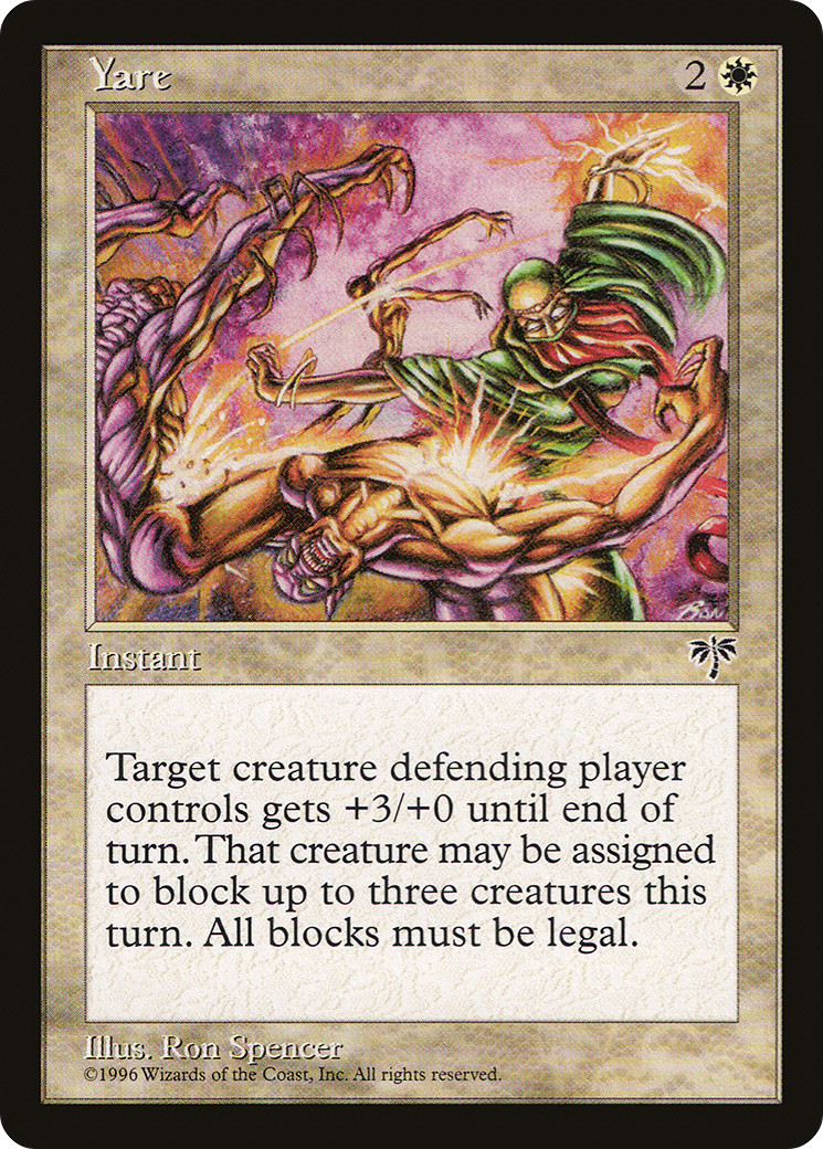Yare (MP) Mirage MIR Magic MTG
