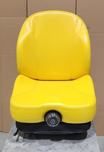 Uni Pro 439 Mechanical Suspension Seat - Yellow Vinyl - Exmark Lazer Z Series