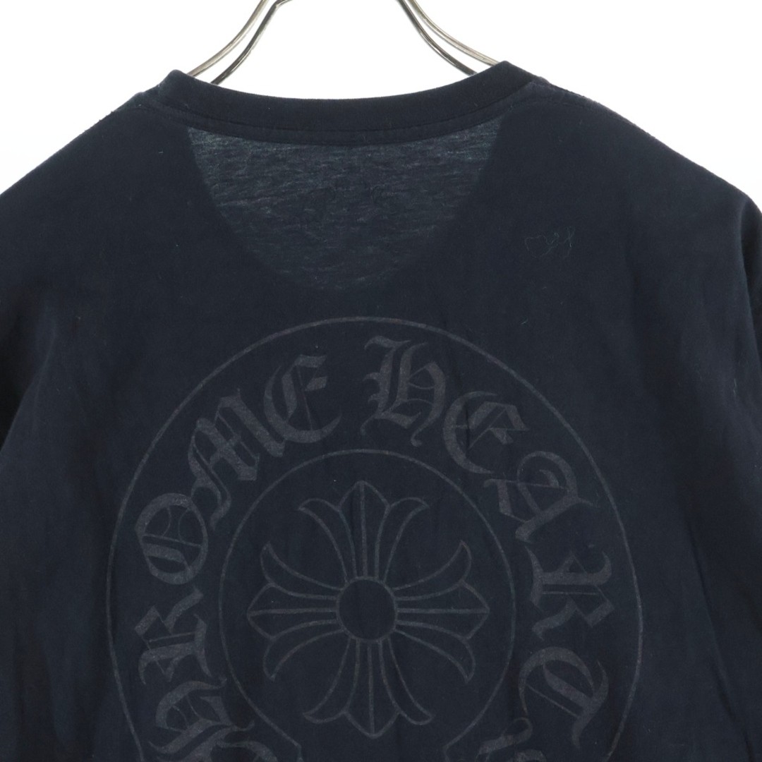 CHROME HEARTS Gradient Logo Long Sleeve Tee T-shirt Cut Saw Multicolor Used a4de thumbnail 4
