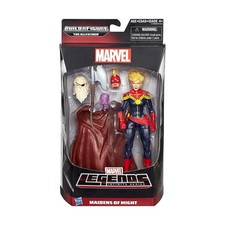 Maidens of Night Captain Marvel BAF Allfather Marvel Legends Hasbro