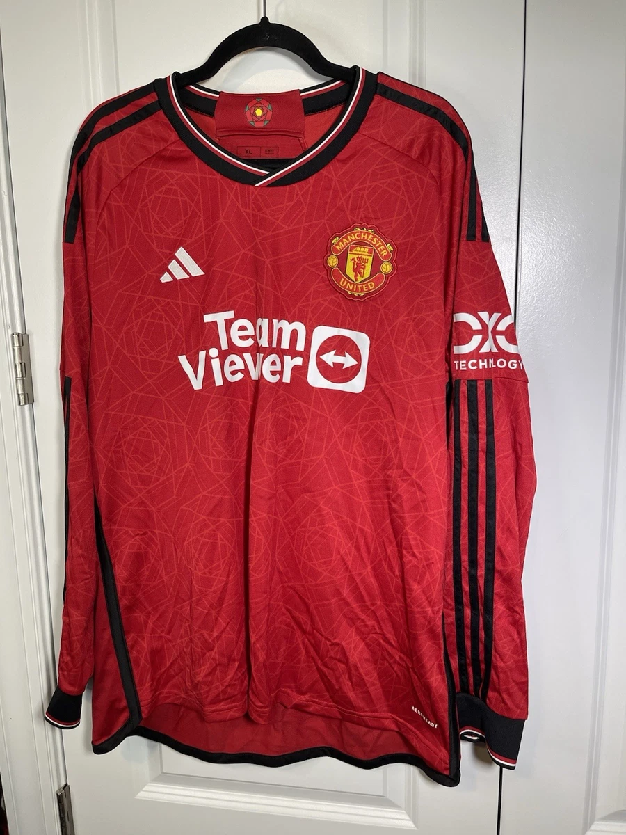 Manchester United Size XL International Club Soccer Fan Jerseys