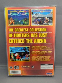 *A1 Street Fighter Collection (Sega Saturn, 1997) Complete CIB W/ Reg Card