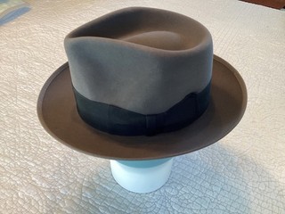 Vintage Men's JC Penney Fedora Hat Size 6 7/8
