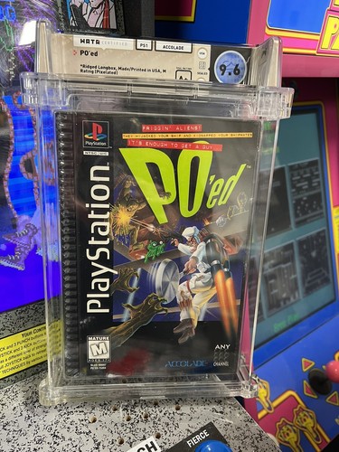 1996 PS1 PO'ed Graded WATA 9.6 A+ SEALED Longbox BRAND NEW Long Box Ridged RARE - Picture 10 of 10