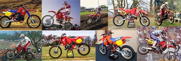 Kit de pernos de restauración Honda CR 500 1990-2001 en acabado galvanizado | AHORRA $$$ Foto 3 de 4