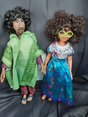 Disney Encanto Konvolut 2 Puppen Mirabel & Bruno Madrigal - Sammlerstück