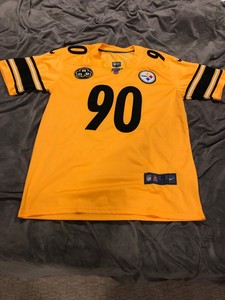TJ Watt #90 Pittsburgh Steelers Limited Edition Yellow ...