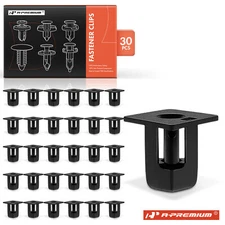 A-Premium 30x w/ M4.8 (#10) Screw Rear Bumper Screw Grommet Fasteners for Honda