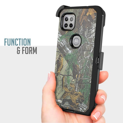 Per Motorola One 5G Ace/G 5G custodia antiurto + clip adatta a Otterbox Defender - Foto 54 di 100