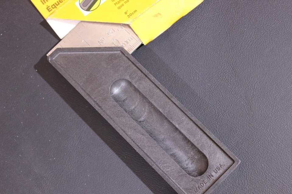 Johnson Level Try and Mitre pulgadas cuadradas/métrico duradero acero inoxidable 40-0546 Foto 4 de 4